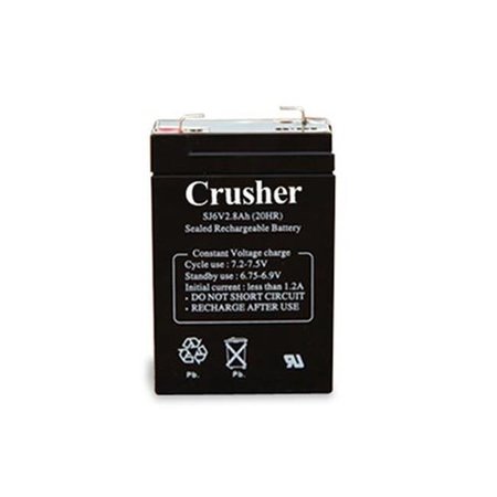 HEATER Heater CR25 Crusher 4-Hour Battery; Battery Only CR25